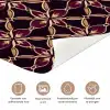 Symmetrisch - Tegel - Burgundy deurposter klein 289 -closeup_NL