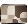 Geometrisch - Geweven structuur - Modern laptophoes neopreen klein -zkaufland3dotto
