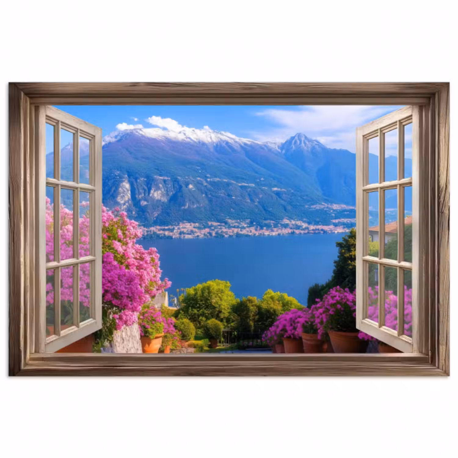 Poster - Durchblick - Berg - Landschaft - Ausblicke - See