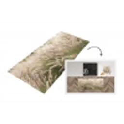 Gras - Close up - Groen Keukenloper - keukenmat middel -3d