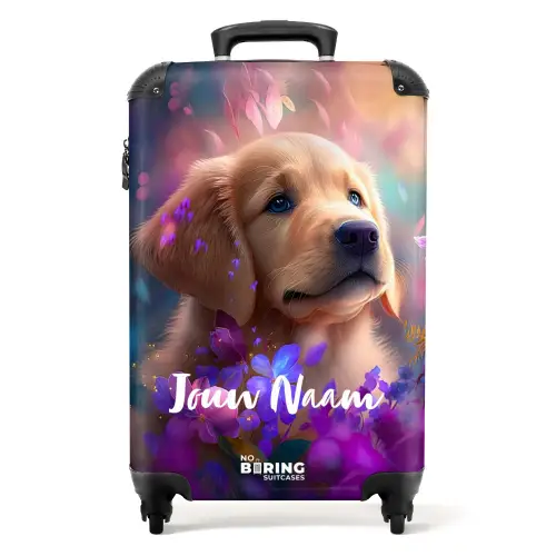 Rudy Retriever NBS - Handbagage koffer - Kinderen Unisex middel -productfoto_recht