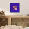 Yes fun - Kleurrijk - Collage-stijl aluminium wit klein -sfeer3