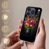 Felgekleurd - Bloemen - Vaas Telefoonhoesje iPhone 17 Pro klein -sfeer3_NL