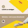 Smile - Geel - Roze Inductie beschemer met haakjes klein -ky-schoon-de