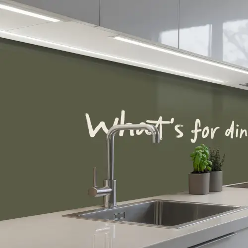 Whats for dinner? keuken achterwand 2 middel -3d_schuin