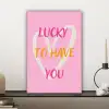 Lucky - Love - Valentijn - Roze canvas 2cm klein -sfeer6