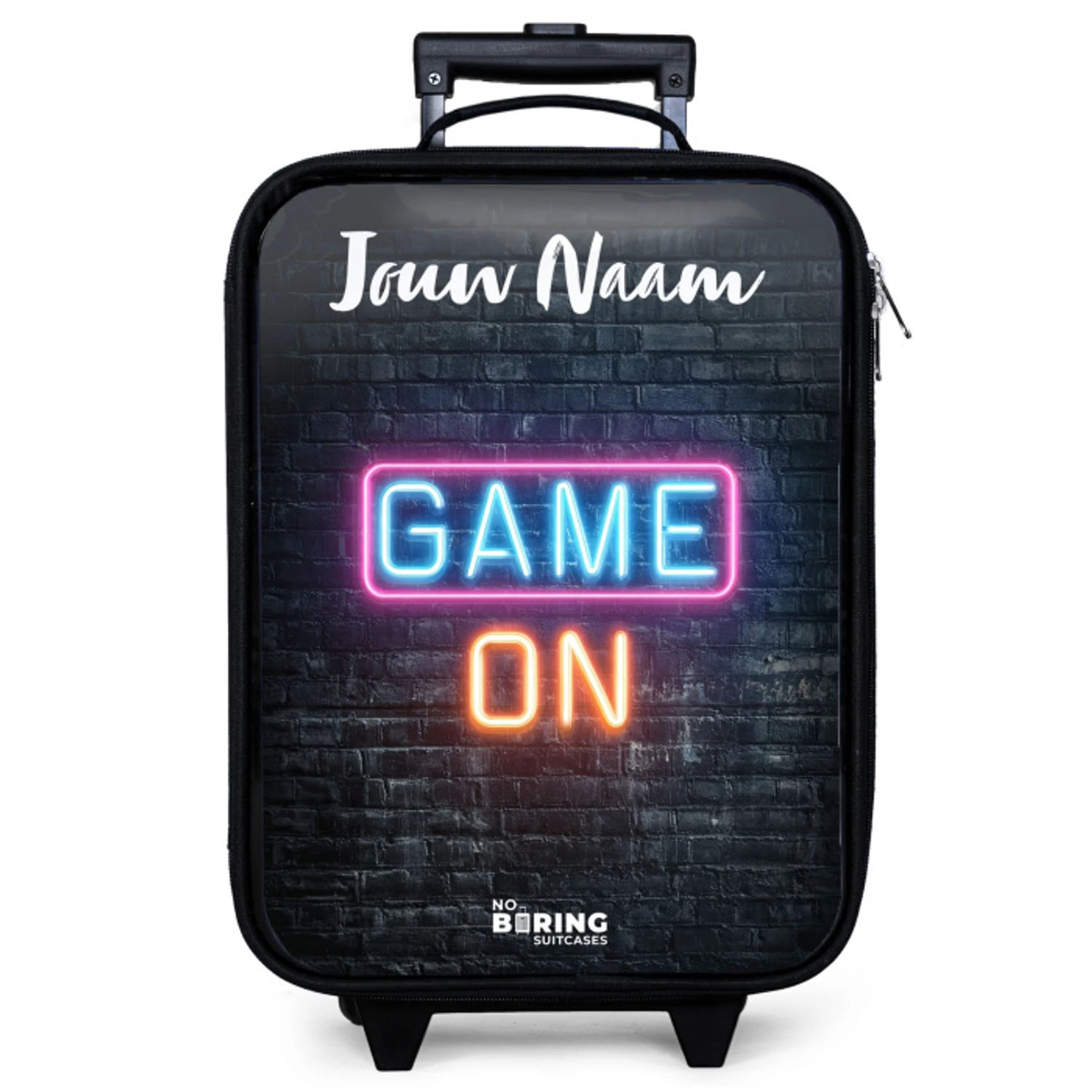 Game - Neon - Muur Kinderkoffer - Zwart klein -zzz_website3d