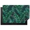 Bladeren - Tropisch - Jungle -  Natuur Inductie beschermer vinyl 3mm klein -3d