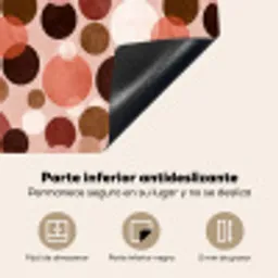 Cirkels - Modern - Kleurrijk Inductie beschermer vinyl 3mm middel 274 -zzsfeer4_SP
