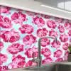 Bloemen - Rozen - Patroon keuken achterwand 2 middel 865 -zzzz3d_schuin