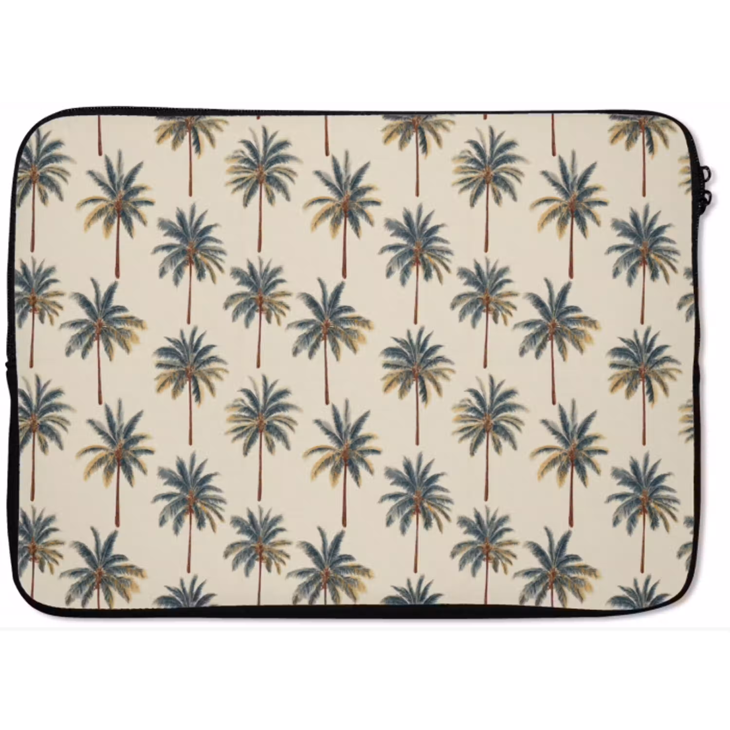 Palmbomen - Tropisch - Groen laptophoes neopreen klein 279 -zkaufland3dotto