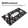 Rolschaatsen - Patroon - Disco Muismat XXL klein 681 -sfeer4