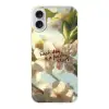 Bloesems - Zonlicht - Quote - Wit Apple iPhone 16 Plus klein -3d