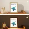 Zeester - Blauw - Spetters Light Box met kabel (Kinderlampje) klein -sfeer3_kind