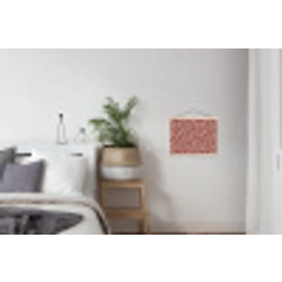 Luipaard - Patroon - Roze textielposter latten blank klein 122 -woonkamer