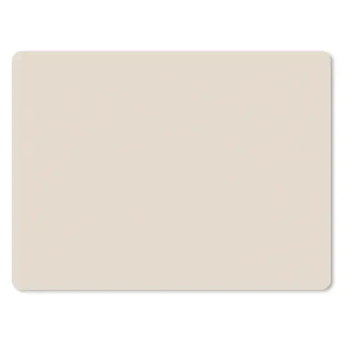 Licht - Beige - Kleuren - Kleur - Effen muismat rubber klein 262 -3d