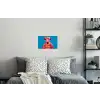 Koe - Bloemenkrans - Oorhangers - Kimono Muursticker klein -slaapkamer