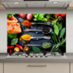 Kruiden - Lepels - Keuken - Specerijen keuken achterwand spatscherm klein -3d_website