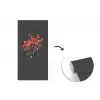 Boeket - Tulpen - Vaas - Rood fotobehang vinyl groot -3d