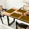 Goud - Vogels - Patroon Placemat vinyl groot 368 -zzsfeer4_Kitchenyeah-website