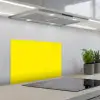 Geel - Citroen - Neon - Kleuren keuken achterwand spatscherm klein 900 -3d_schuin