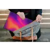 Abstract - Patroon - Kleurverloop laptophoes neopreen klein -tas