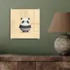 Panda - Beige - Minimalistisch plexiglas 5mm klein -sfeer3