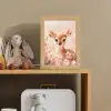 Hertje - Illustratie - Bloemen - Roze Light Box met kabel klein -sfeer2_kind