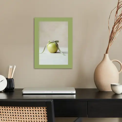 Groen - Appel - Strikje poster papier klein -sfeer1