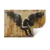 Graffiti - Kunst - Vleugels - Street art - Banksy Muursticker klein -3d