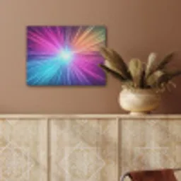 Abstract - Light - Burst - Modern - Colorful PET vilt klein -sfeer4