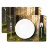 Bos - Zonlicht - Gras Placemat vinyl groot -zzsfeer2_Kitchenyeah-website