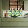 Citroen - Bloemen - Bruisend - Water keuken achterwand 2 middel 871 -sfeer3