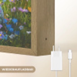 Grasveld - Eieren - Bloemen Light Box met batterij (Wandlamp) middel -USP_websiteoplaadbaarDE