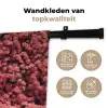 Bloemen - Roze - Astronaut Wandkleed katoen klein -sfeer2