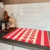 Strepen - Rood - Try again Inductie beschermer vinyl 3mm klein -sfeer3