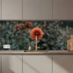 Dahlia - Bloem - Natuur - Sfeervol keuken achterwand 2 middel zz_3dshopping
