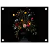 Klassiek - Vaas - Boeket - Bloemen tuinposter los doek klein -3d