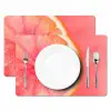 Grapefruit - Roze - Levendig Placemat vinyl groot -zzsfeer2_Kitchenyeah-website