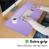 Maandag - Mok - Koffie - Paars Muismat XXL klein -sfeer3