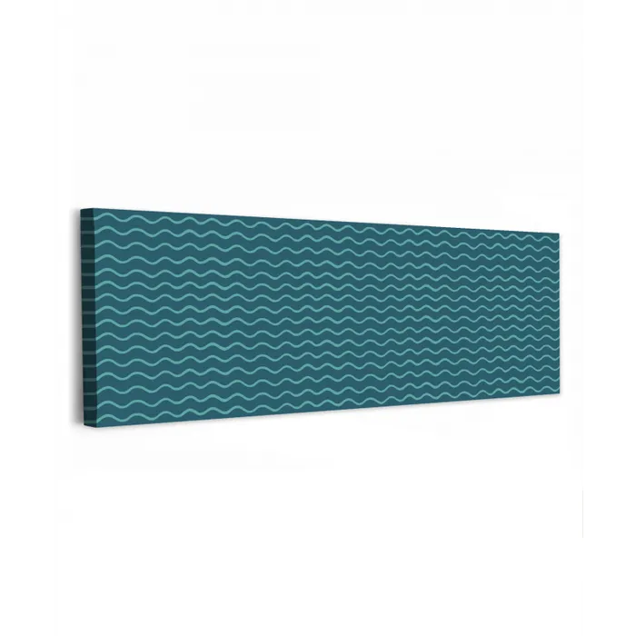 Zee - Dieren - Donkerblauw - Golf canvas 2cm klein 828 -z3d