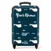 Walvisweelde NBS - Handbagage koffer - Kinderen Unisex middel -productfoto_recht