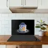 Pannenkoeken - Blauwe Bessen - Bord keuken achterwand spatscherm klein -sfeer2