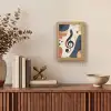 Sleutel - G - Abstract - Beige Light Box met kabel (Tafellamp) klein -sfeer2