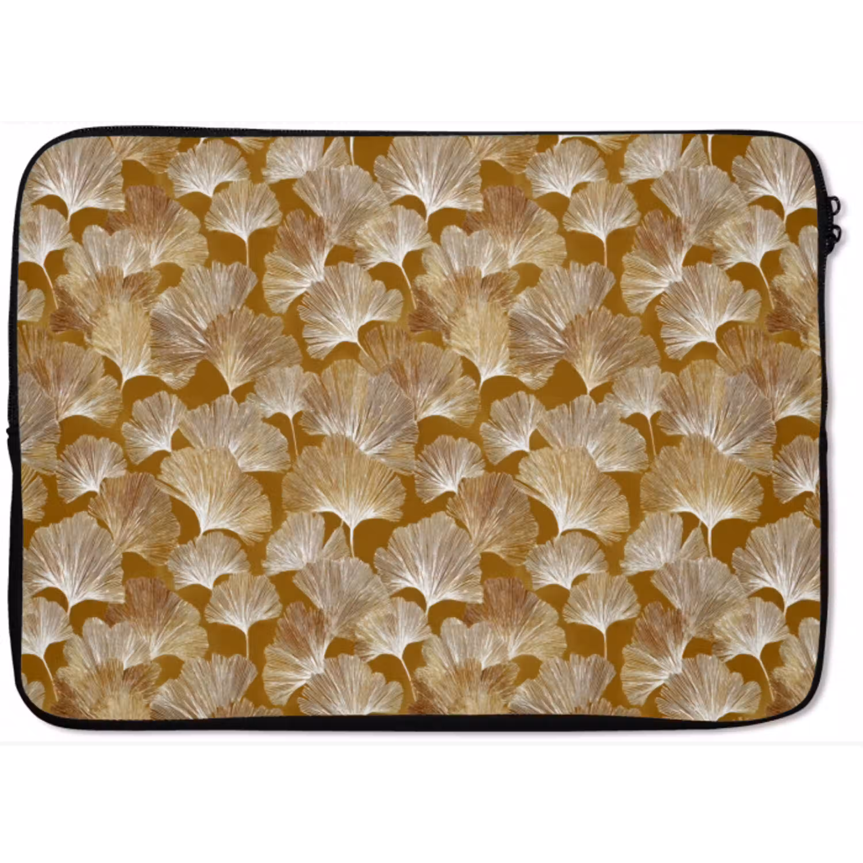 Ginkgo - Bladeren - Goud laptophoes neopreen klein 279 -zkaufland3dotto