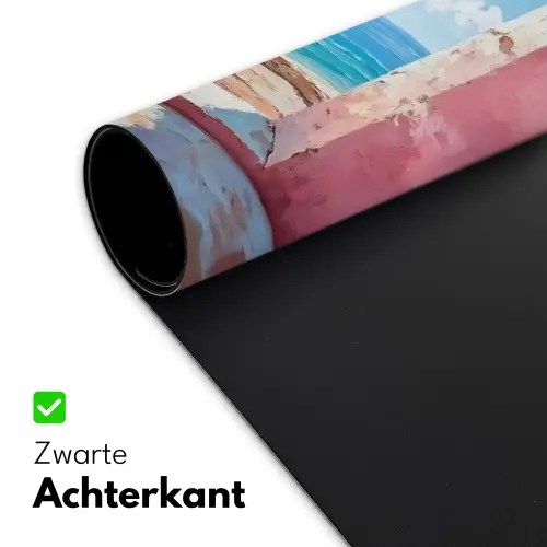 Zee - Roze - Cactus Muismat XXL klein -sfeer2