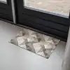 Geometrisch - Motief - Aardetinten Deurmat klein 898 -sfeer2
