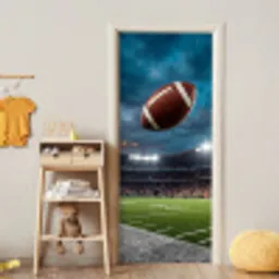 Football - Bal - Stadion - Sport deurposter klein -sfeer4