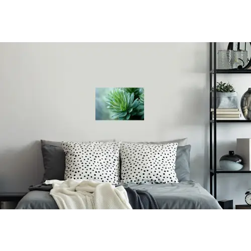 Blad - Plant - Groen - Textuur Muursticker klein -slaapkamer