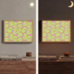Kiwi - Speels - Groen Light Box met batterij (Wandlamp) middel 907 -sfeer3